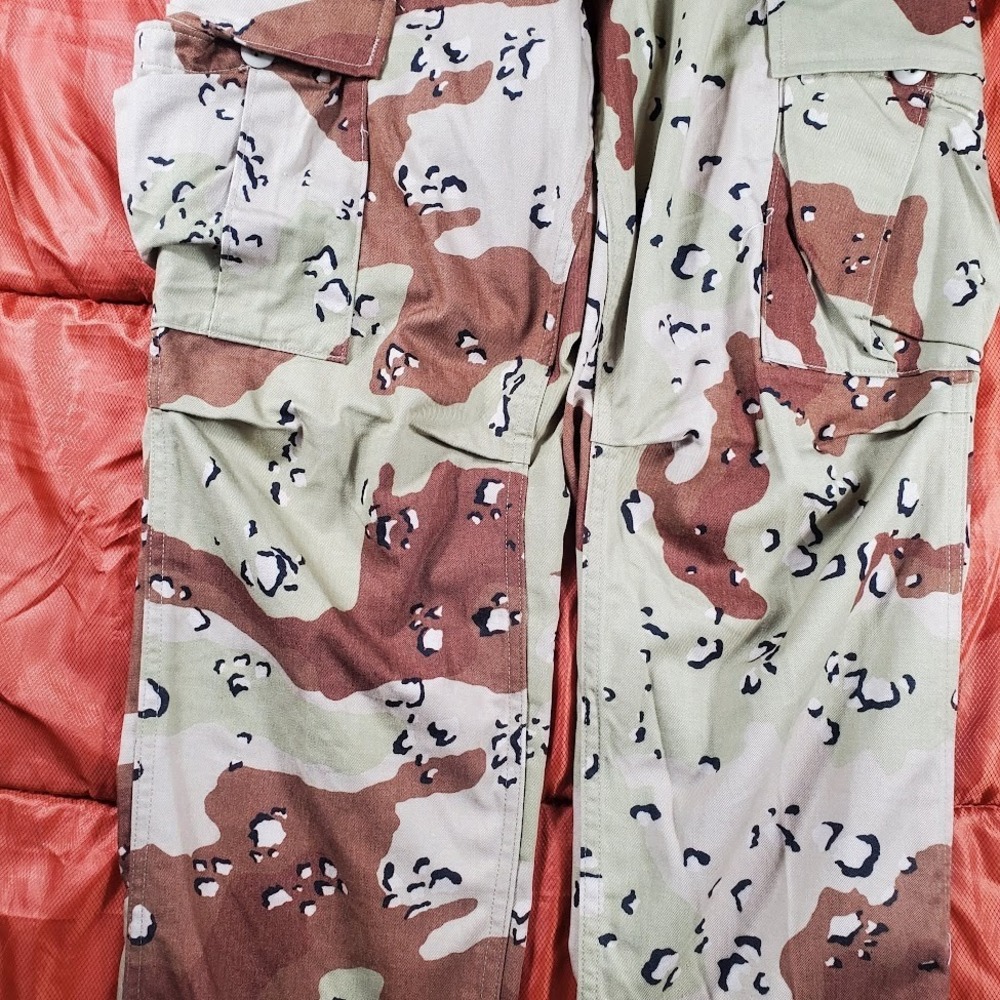 TROUSERS DESERT CAMOUFLAGE PATTERN COMBAT SIZE‎ SMALL 28 x 28 - Picture 3 of 12